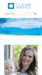 Mobile Screenshot of clearcenterofhealth.com